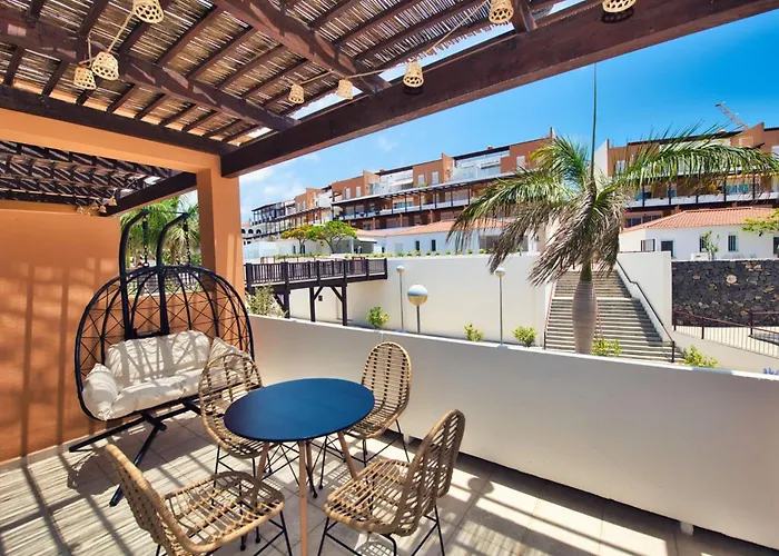 Ocean View Perfect Sunset Apartment, 4 137m2, Wifi & Bbq San Miguel de Abona